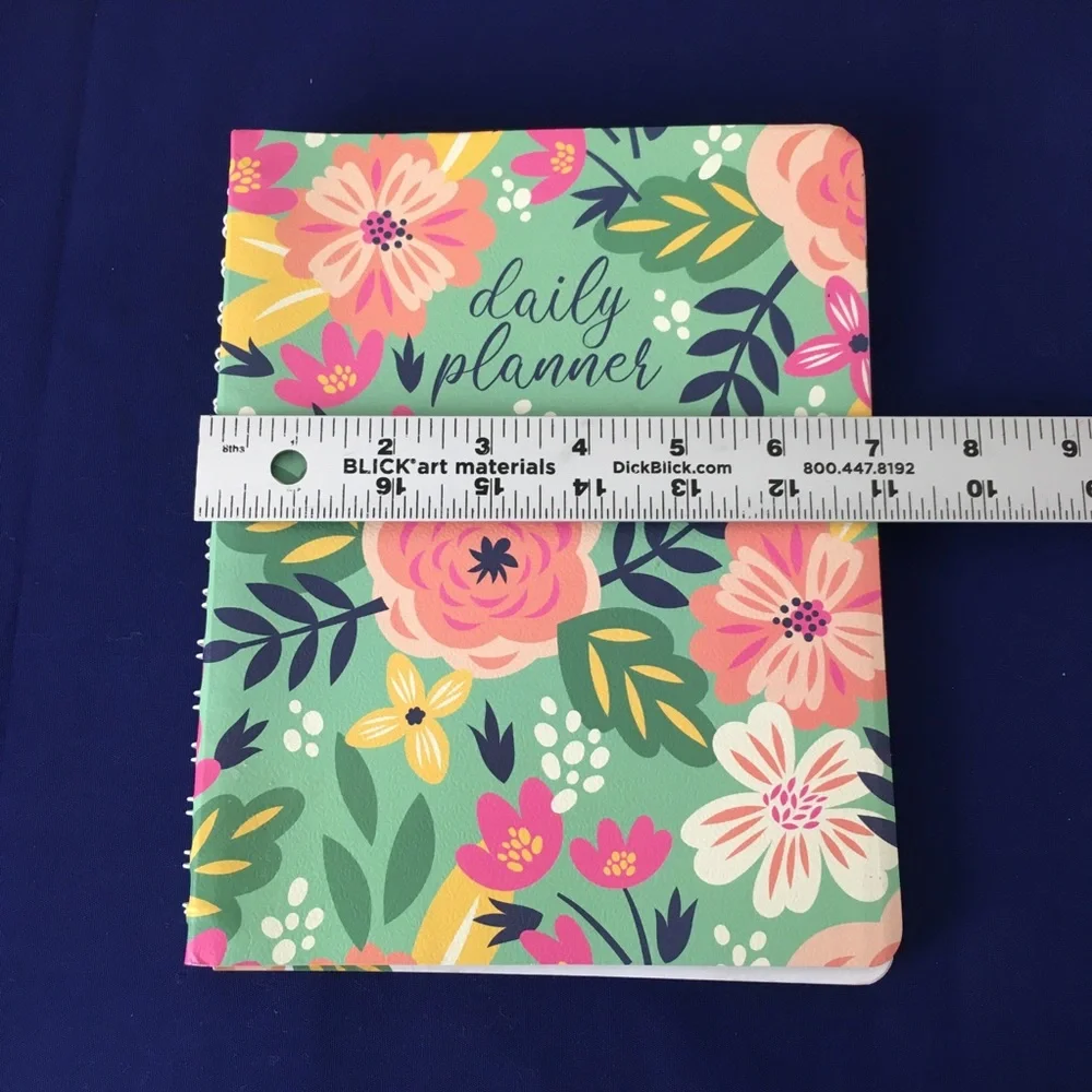 Spiral Daily Planner And 5pc. Sticker Sheets